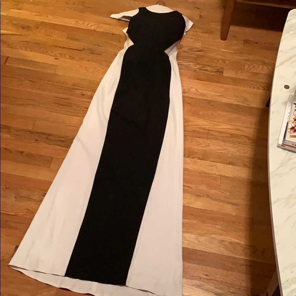 Aida black tie gown